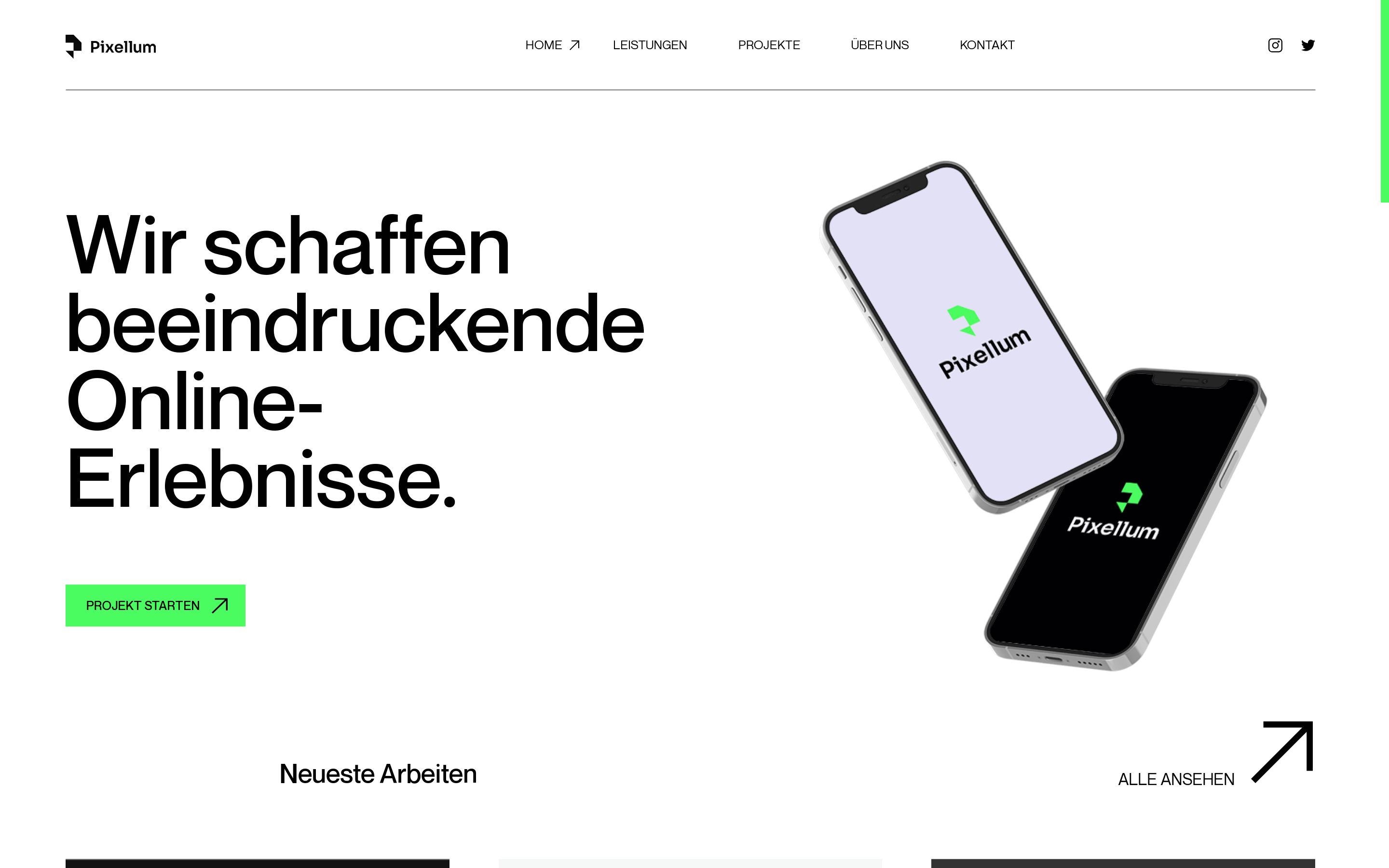 Pixellum agency branding